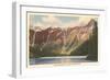 Avalanche Basin, Glacier Park, Montana-null-Framed Art Print