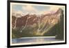 Avalanche Basin, Glacier Park, Montana-null-Framed Art Print