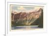 Avalanche Basin, Glacier Park, Montana-null-Framed Premium Giclee Print