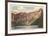 Avalanche Basin, Glacier Park, Montana-null-Framed Premium Giclee Print