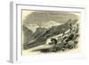 Avalanche Gallery on the Simplon Switzerland-null-Framed Giclee Print