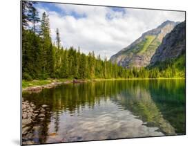 Avalanche Lake, Glacier National Park, Montana, USA-Jamie & Judy Wild-Mounted Photographic Print