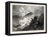 Avalanche, Maderaner Thal, Maderaner Valley, Switzerland, 19th Century-null-Framed Stretched Canvas