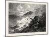 Avalanche, Maderaner Thal, Maderaner Valley, Switzerland, 19th Century-null-Mounted Giclee Print