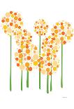 Orange Alliums-Avalisa-Poster