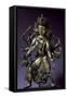 Avalokitesvara, Bodhisattva of Great Compassion, Bronze Statue-null-Framed Stretched Canvas