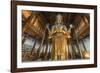 Avalokitesvara statue in Gandan monastery, Ulan Bator, Mongolia, Central Asia, Asia-Francesco Vaninetti-Framed Photographic Print