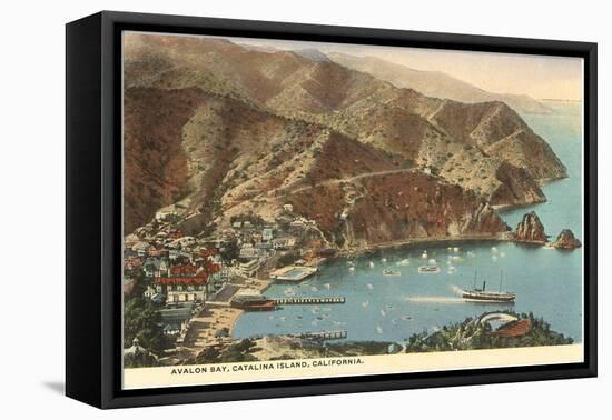 Avalon Bay, Catalina, California-null-Framed Stretched Canvas