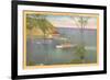 Avalon Bay, Catalina, California-null-Framed Premium Giclee Print