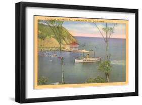 Avalon Bay, Catalina, California-null-Framed Art Print