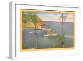 Avalon Bay, Catalina, California-null-Framed Art Print