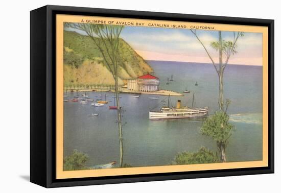 Avalon Bay, Catalina, California-null-Framed Stretched Canvas