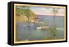 Avalon Bay, Catalina, California-null-Framed Stretched Canvas