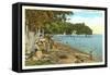 Avalon Beach, Monroe, Michigan-null-Framed Stretched Canvas