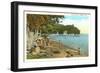 Avalon Beach, Monroe, Michigan-null-Framed Art Print