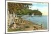 Avalon Beach, Monroe, Michigan-null-Mounted Art Print