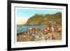 Avalon Beach, Santa Catalina-null-Framed Premium Giclee Print