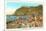 Avalon Beach, Santa Catalina-null-Mounted Art Print