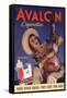 Avalon, Cigarettes Smoking, Guitars Instruments, USA, 1940-null-Framed Stretched Canvas