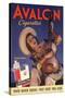 Avalon, Cigarettes Smoking, Guitars Instruments, USA, 1940-null-Stretched Canvas