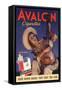 Avalon, Cigarettes Smoking, Guitars Instruments, USA, 1940-null-Framed Stretched Canvas