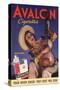 Avalon, Cigarettes Smoking, Guitars Instruments, USA, 1940-null-Stretched Canvas