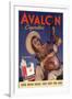 Avalon, Cigarettes Smoking, Guitars Instruments, USA, 1940-null-Framed Giclee Print