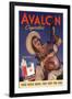 Avalon, Cigarettes Smoking, Guitars Instruments, USA, 1940-null-Framed Giclee Print