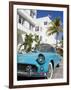 Avalon Hotel and Classic Car on South Beach, City of Miami Beach, Florida, USA, North America-Richard Cummins-Framed Photographic Print