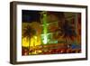 Avalon Hotel Art Deco District, Miami Beach-George Oze-Framed Photographic Print