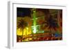 Avalon Hotel Art Deco District, Miami Beach-George Oze-Framed Photographic Print