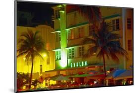 Avalon Hotel Art Deco District, Miami Beach-George Oze-Mounted Photographic Print