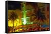 Avalon Hotel Art Deco District, Miami Beach-George Oze-Framed Stretched Canvas