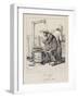 Avancez-Moi, Donc Cent Sous M'Man. . ., 1838-Paul Gavarni-Framed Giclee Print