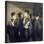 Avant l'Audience-Honor‚ Daumier-Stretched Canvas