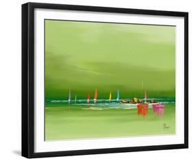 Avant l´orage-Frédéric Flanet-Framed Art Print