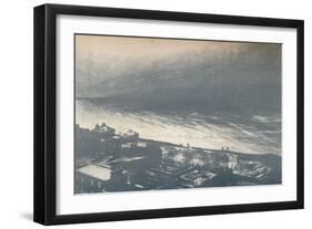 'Avant La Tempete', c1855-Victor Hugo-Framed Giclee Print