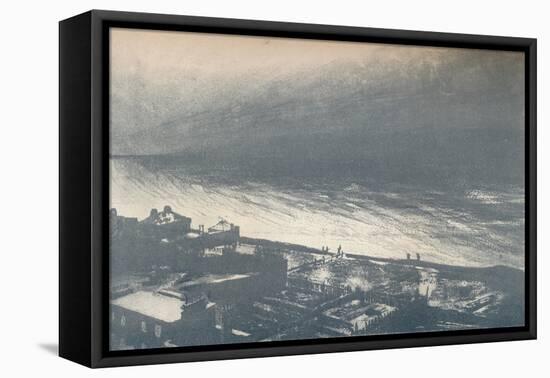 'Avant La Tempete', c1855-Victor Hugo-Framed Stretched Canvas