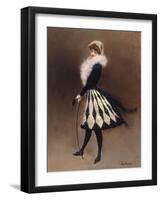 Avant le Bal Masque-Jean Béraud-Framed Giclee Print