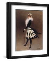 Avant le Bal Masque-Jean Béraud-Framed Giclee Print