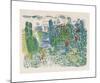 Avant les Courses, Deauville ou Le Paddock-Raoul Dufy-Mounted Premium Giclee Print