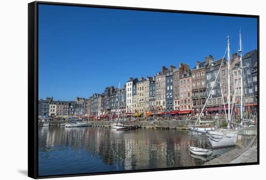 Avant Port, Honfleur, Normandy, France-Lisa S. Engelbrecht-Framed Stretched Canvas