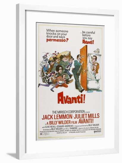 Avanti!, 1972-null-Framed Giclee Print