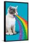 Avanti - Cat Pukes Rainbow-Trends International-Framed Poster