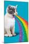 Avanti - Cat Pukes Rainbow-Trends International-Mounted Poster