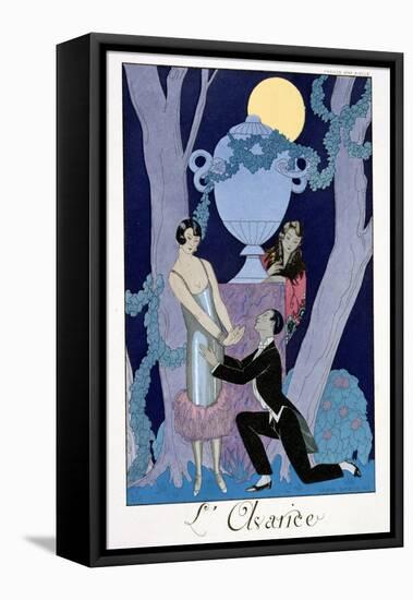 Avarice, 1924-Georges Barbier-Framed Stretched Canvas