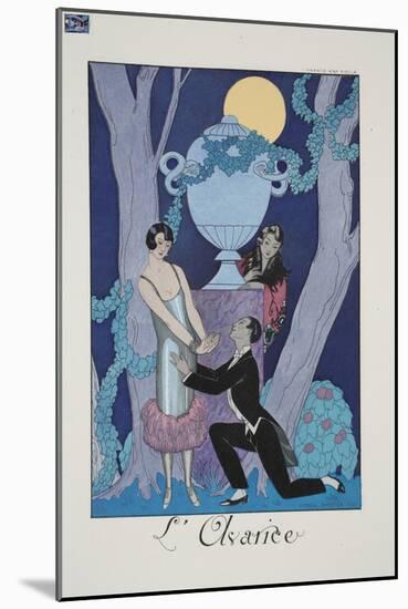 Avarice, from 'Falbalas and Fanfreluches, Almanach des Modes Présentes, Passées et Futures', 1925-Georges Barbier-Mounted Giclee Print