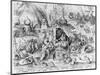 Avarice, from the Seven Deadly Sins, Engraved by Pieter Van Der Heyden (C.1530-72) 1558-Pieter Bruegel the Elder-Mounted Giclee Print