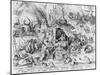 Avarice, from the Seven Deadly Sins, Engraved by Pieter Van Der Heyden (C.1530-72) 1558-Pieter Bruegel the Elder-Mounted Giclee Print