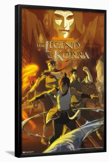 Avatar: The Legend of Korra - One Sheet-Trends International-Framed Poster